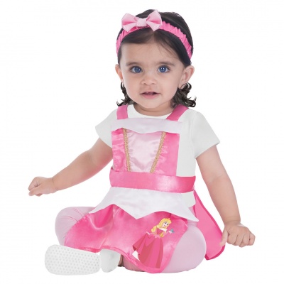Disney Baby Sleeping Beauty Dress Up Pinafore 3-12 Months (64-80cm) RRP 14.99 CLEARANCE XL 2